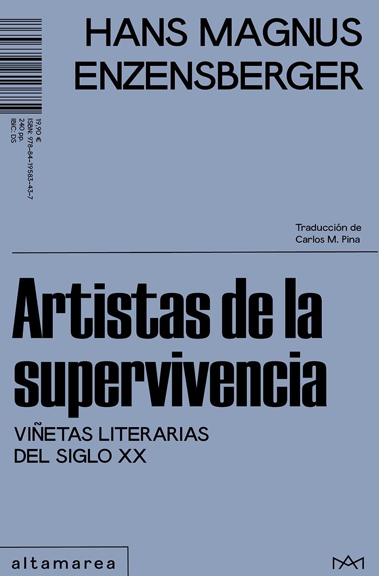 ARTISTAS DE LA SUPERVIVENCIA "VIÑETAS LITERARIAS DEL SIGLO XX"