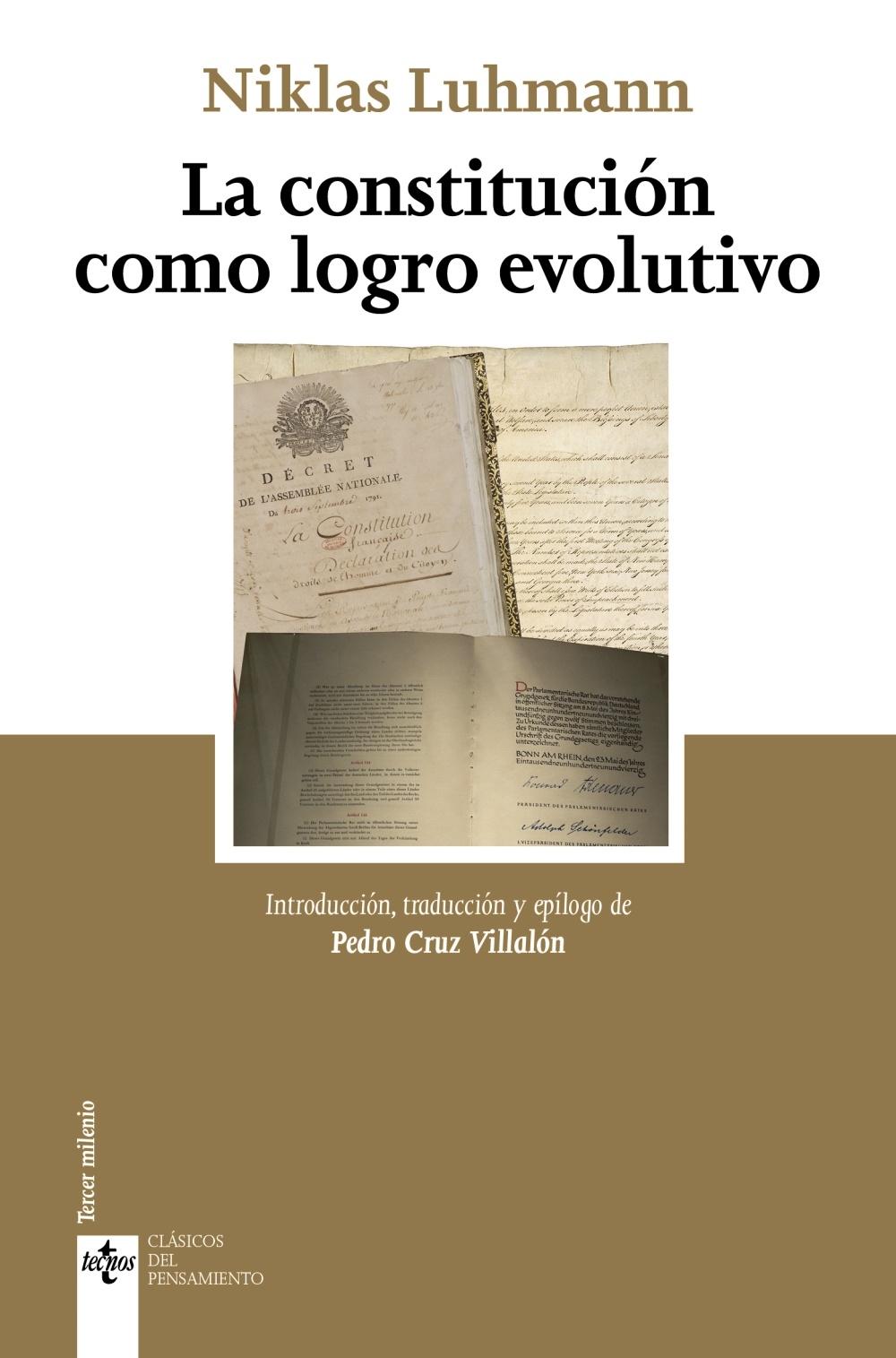 CONSTITUCION COMO LOGRO EVOLUTIVO, LA