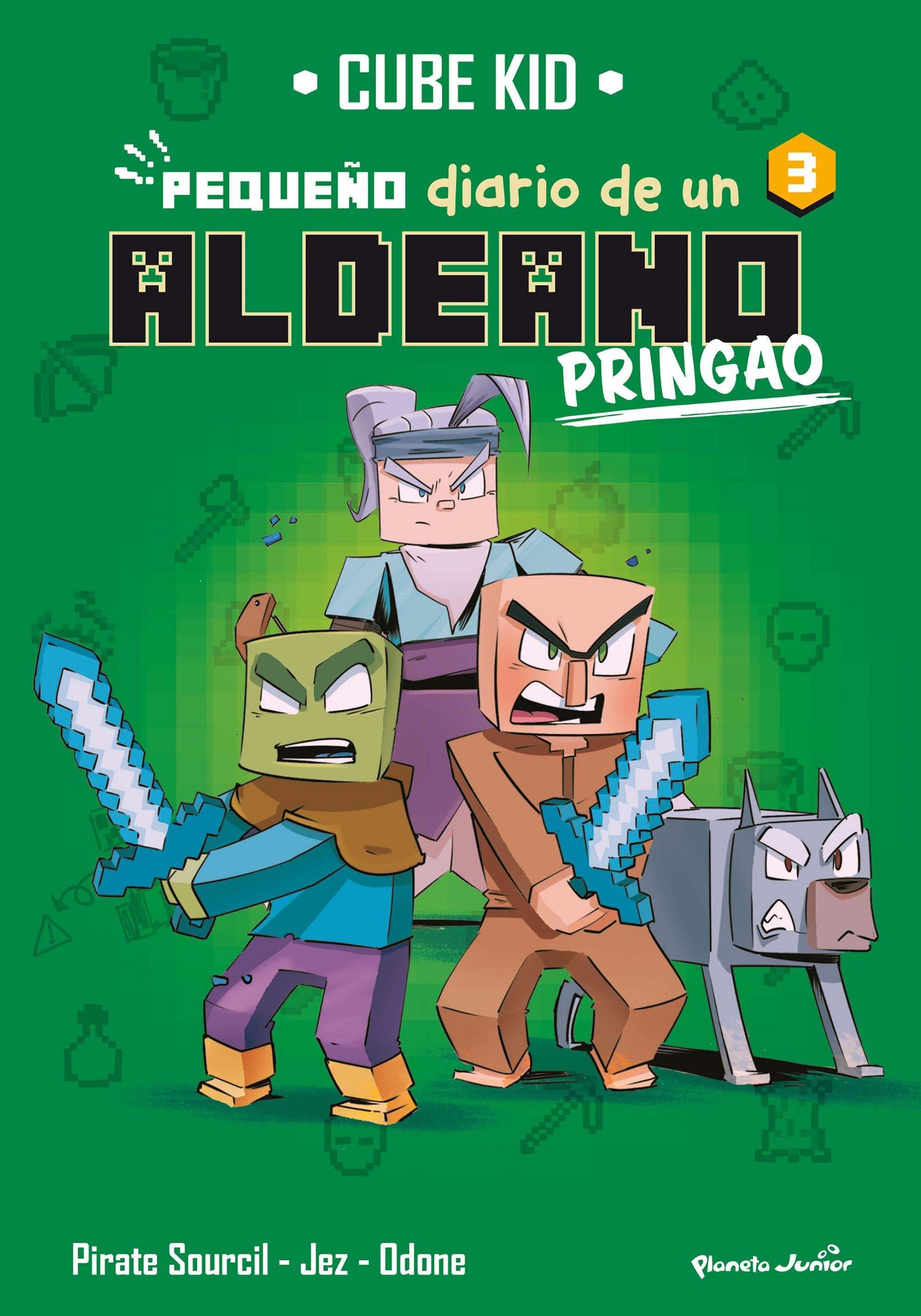 MINECRAFT. PEQUEÑO DIARIO DE UN ALDEANO PRINGAO 3 "NARRATIVA"