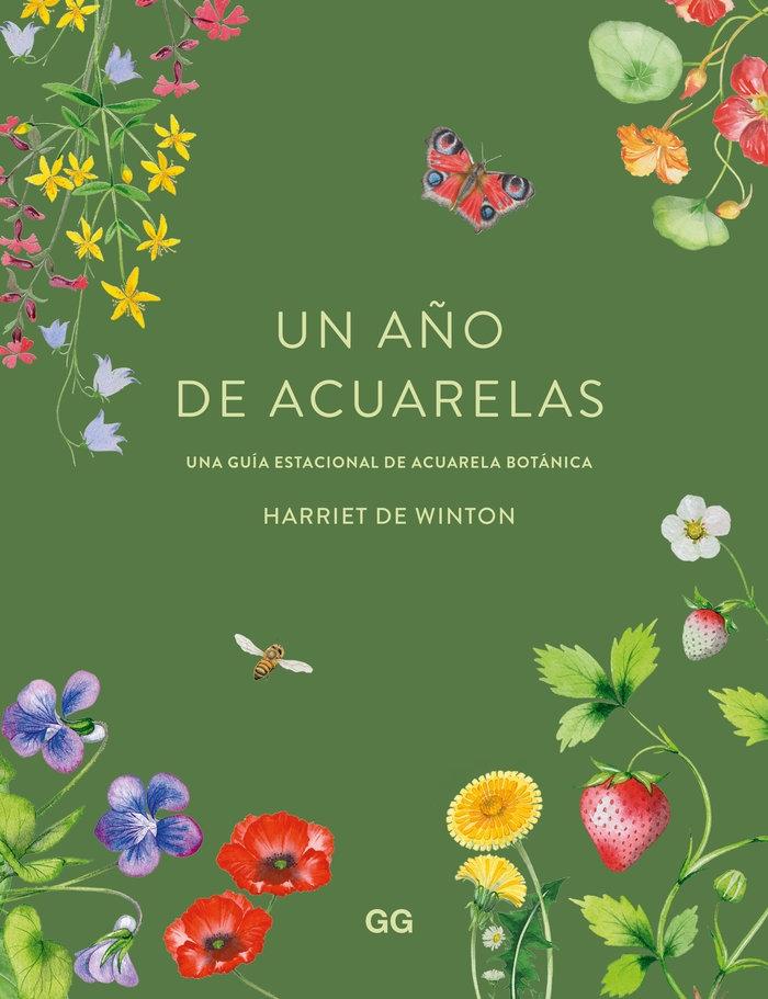 AÑO DE ACUARELAS, UN "UNA GUIA ESTACIONAL ACUARELA BOTANICA"