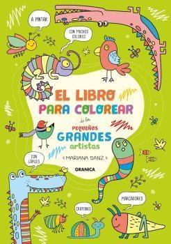 LIBRO PARA COLOREAR DE LOS PEQUEÑOS GRANDES ARTISTAS.