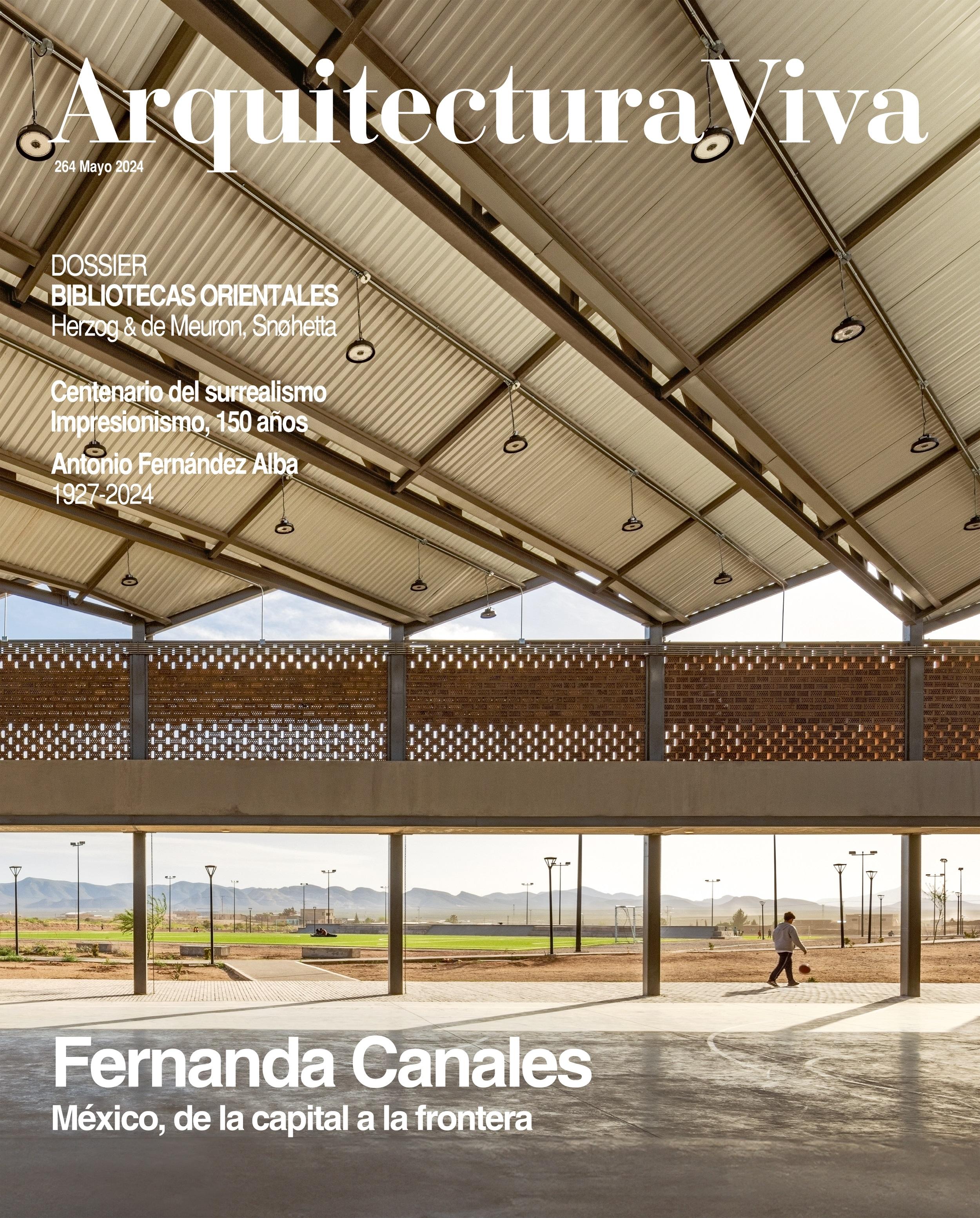 FERNANDA CANALES. ARQUITECTURA VIVA Nº264. FERNANDA CANALES,BIBLIOTECAS ORIENTALES,ANTONIO FERNANDEZ ALB