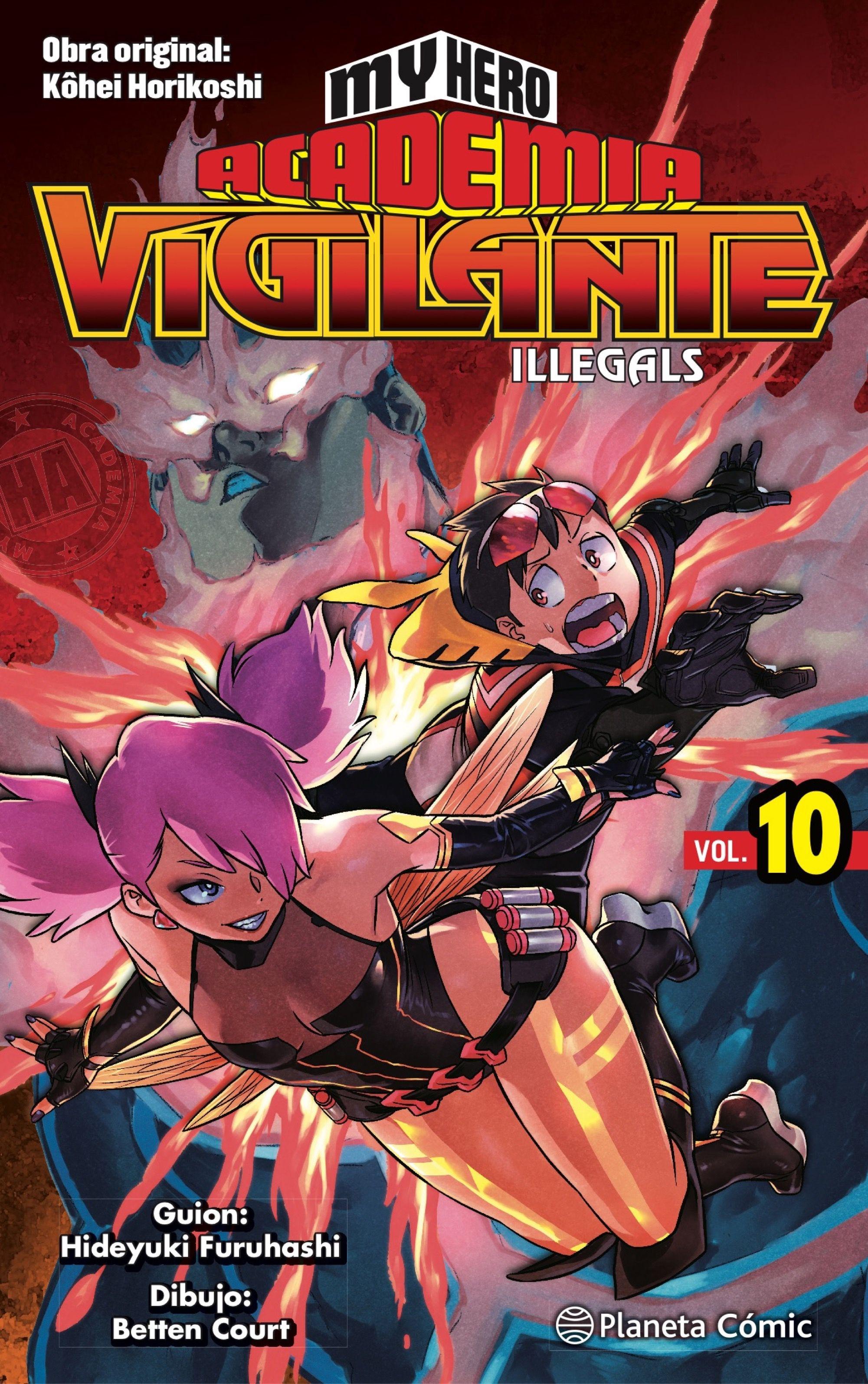 MY HERO ACADEMIA VIGILANTE ILLEGALS Nº 10/15.