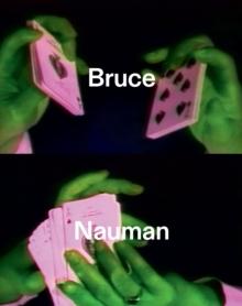 BRUCE NAUMAN