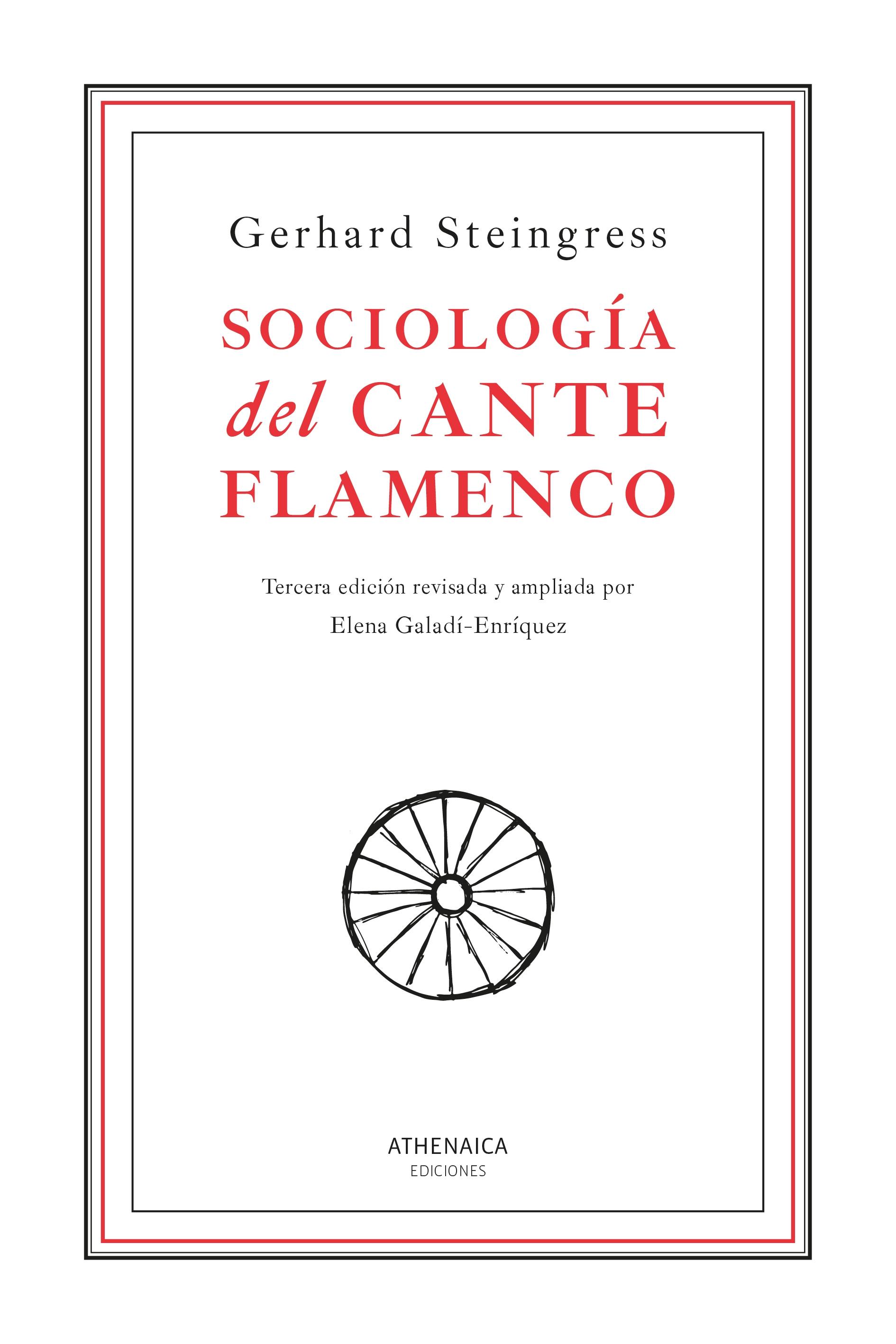 SOCIOLOGIA DEL CANTE FLAMENCO