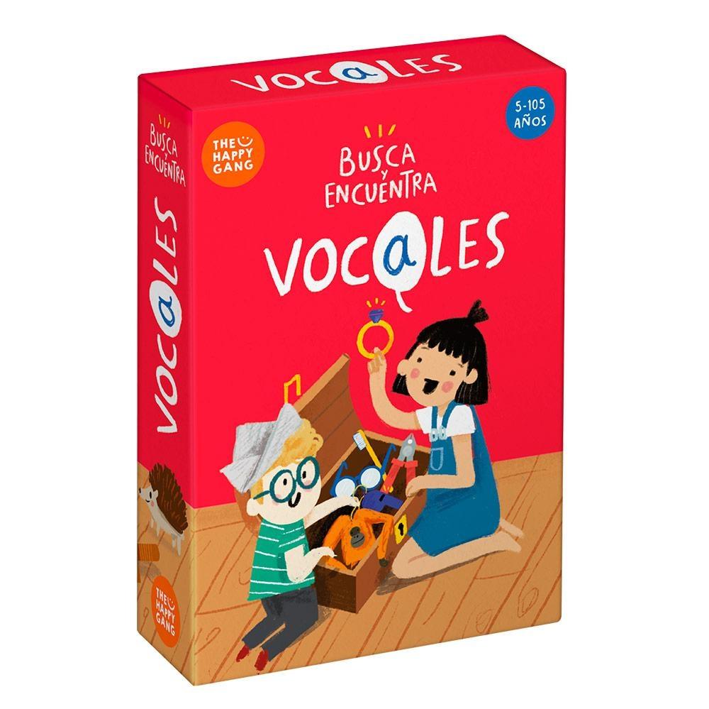JUEGO DE CARTAS BUSCA Y ENCUENTRA VOCALES.