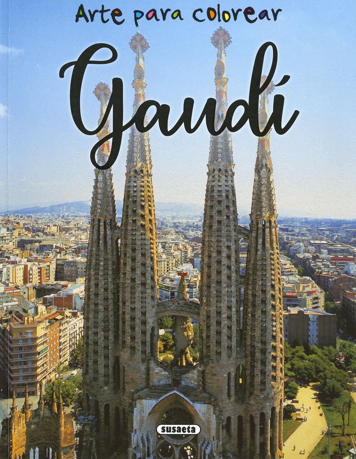 GAUDI. ARTE PARA COLOREAR. 