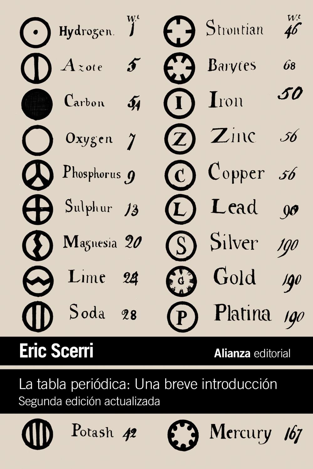 TABLA PERIODICA, LA "UNA BREVE INTRODUCCIÓN  SEGUNDA EDICIÓN"