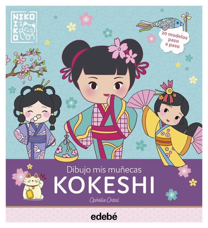 DIBUJO MIS MUÑECAS KOKESHI.