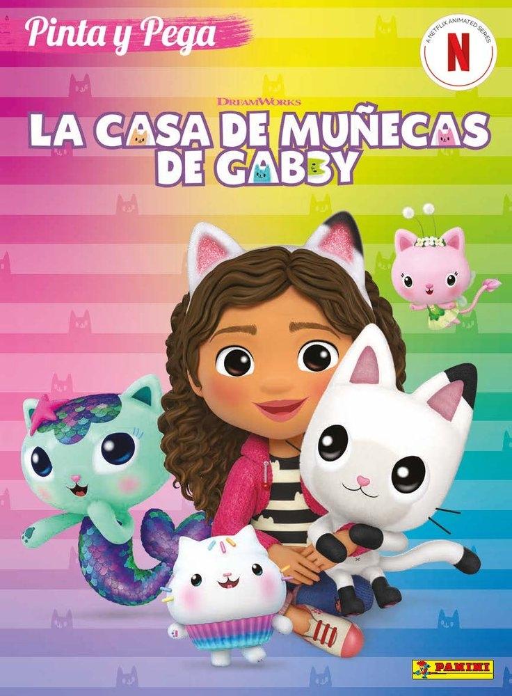 PINTA Y PEGA. LA CASA DE MUÑECAS DE GABBY