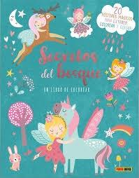 SECRETOS DEL BOSQUE "UN LIBRO DE COLOREAR"
