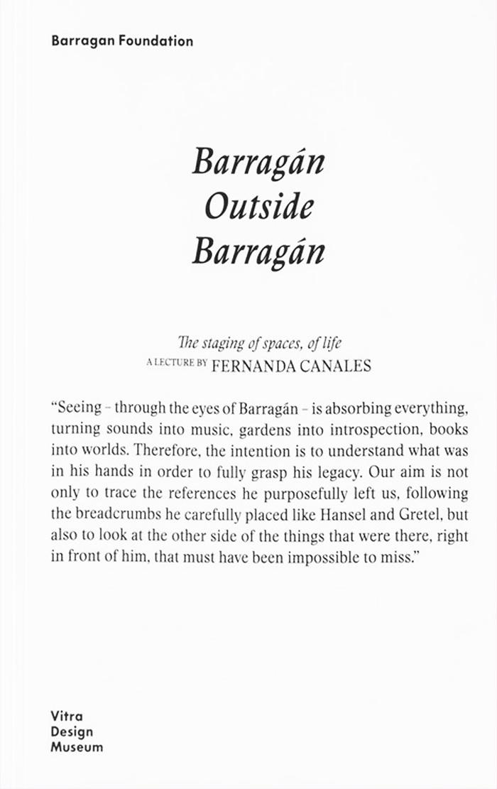 BARRAGAN OUTSIDE BARRAGAN