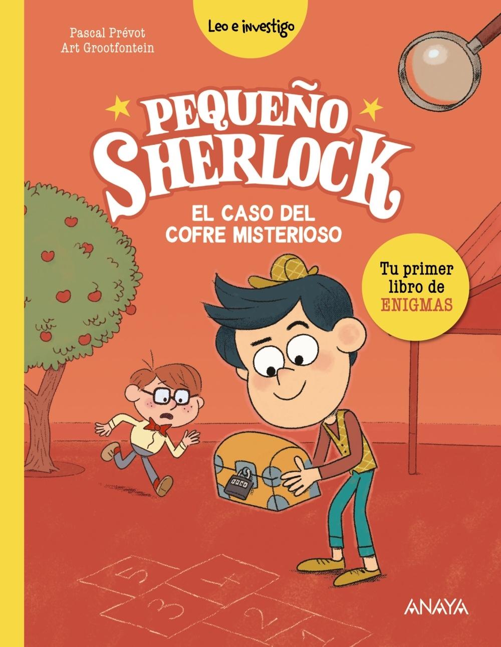 PEQUEÑO SHERLOCK: EL CASO DEL COFRE MISTERIOSO "TU PRIMER LIBRO DE ENIGMAS"