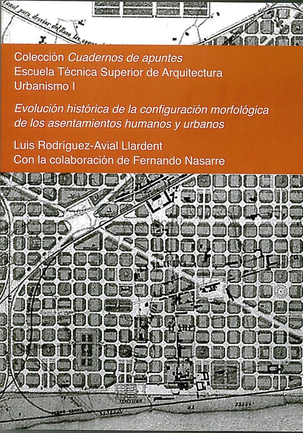 EVOLUCION HISTORICA DE LA CONFIGURACION MORFOLOGICA DE LOS ASENTAMIENTOS HUMANOS Y URBANOS "COLECCIÓN CUADERNOS DE APUNTES. URBANISMO I"