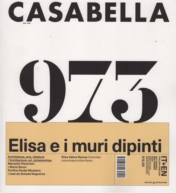 CASABELLA Nº 973: ELISA E I MURI DIPINTI