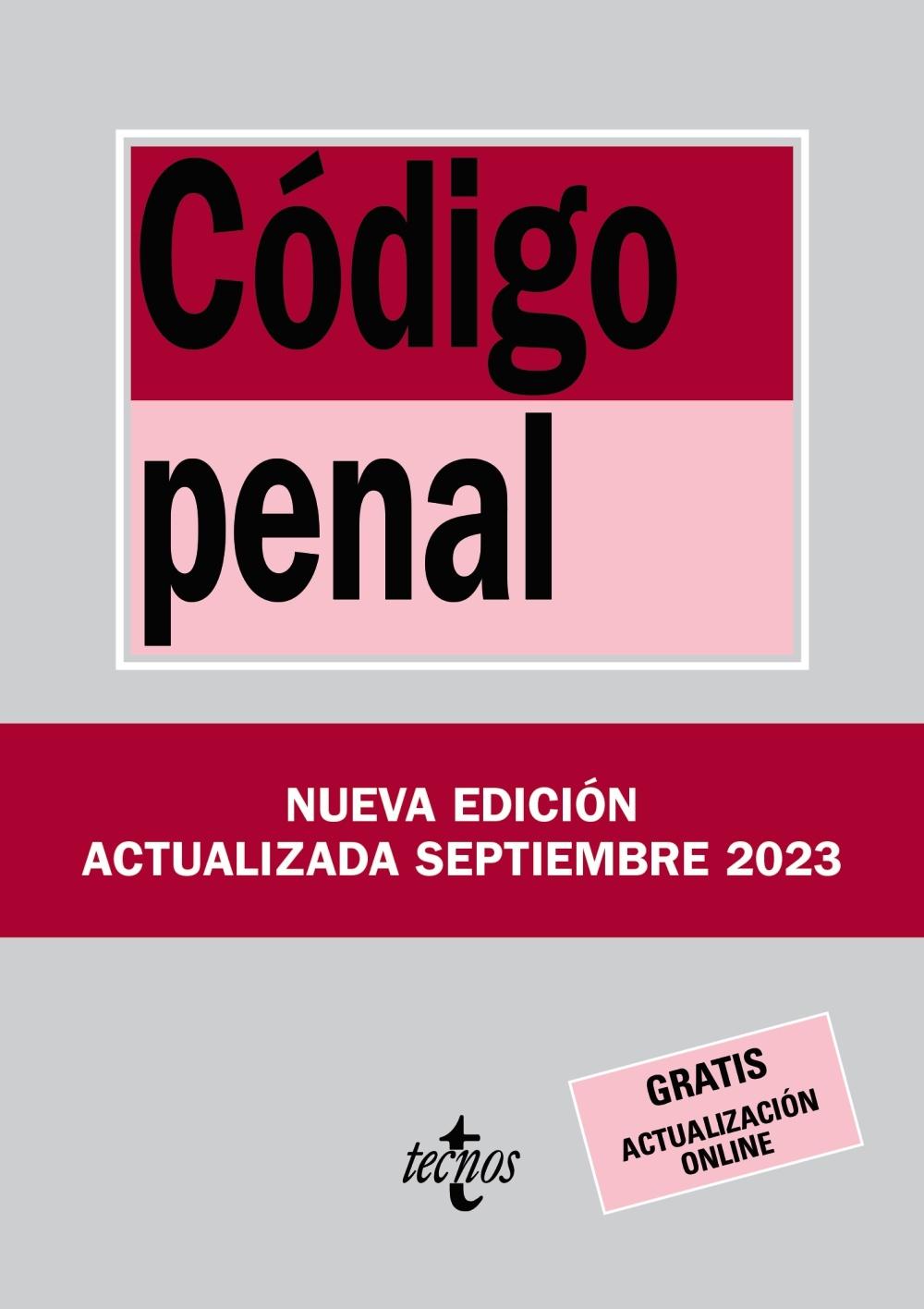 CPDIGO PENAL "LEY ORGANICA 10/1995, DE 23 DE NOVIEMBRE"