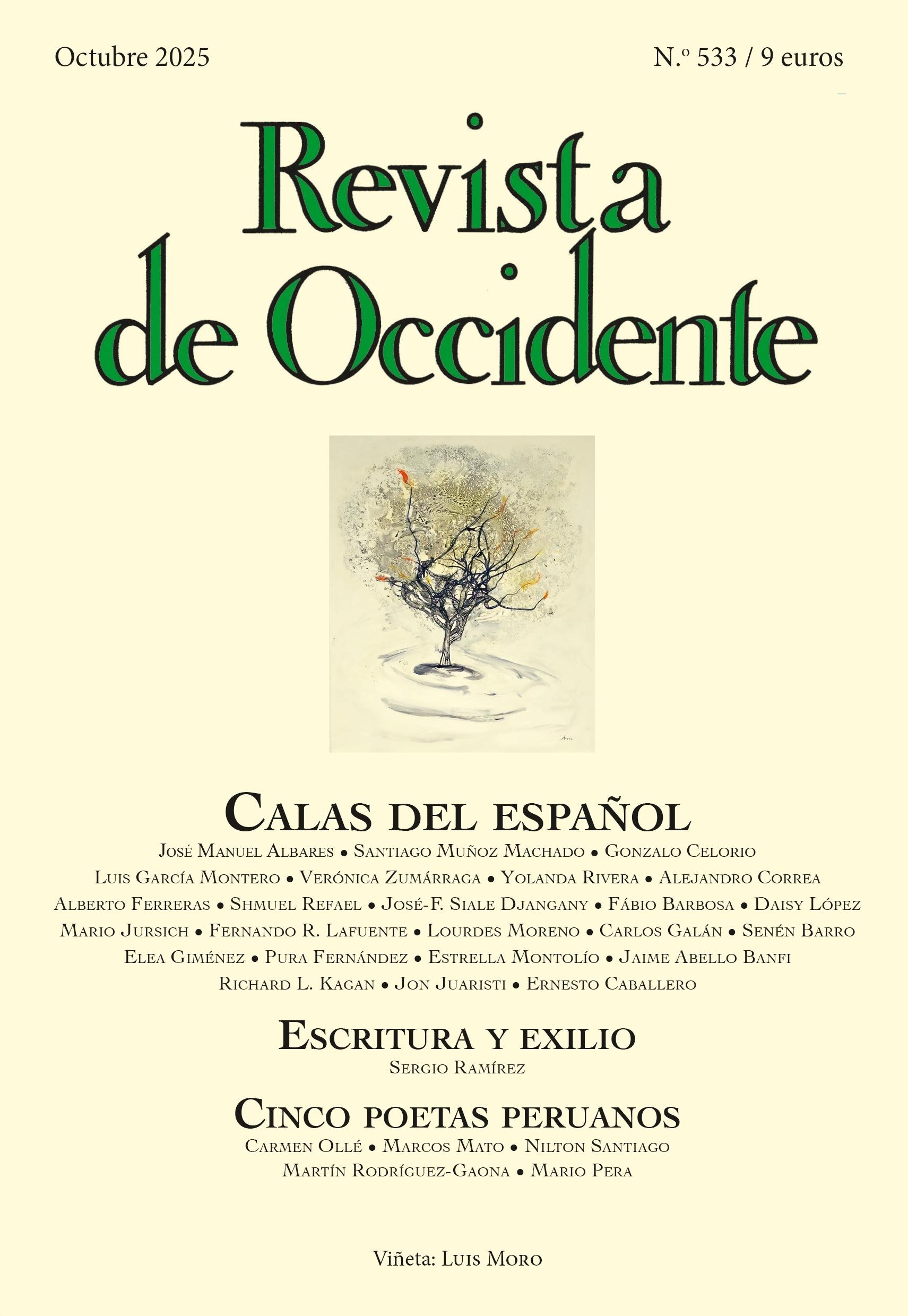 REVISTA DE OCCIDENTE Nº 533: CALAS DEL ESPAÑOL