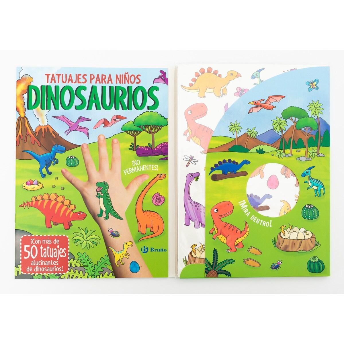 TATUAJES PARA NIÑOS. DINOSAURIOS