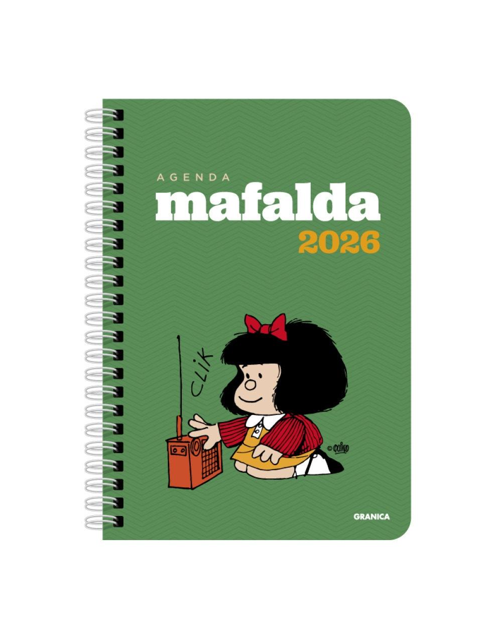 MAFALDA 2026, ANILLADA MODULOS VERDE