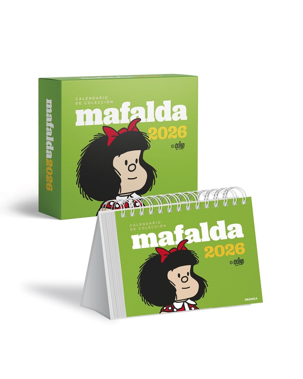 MAFALDA 2026, CALENDARIO DE COLECCION