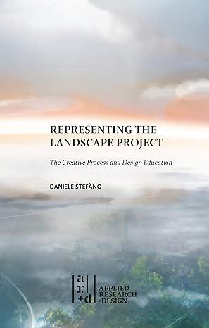 REPRESENTING THE LANDSCAPE PROJECT "THE CREATIVE PROCESS AND DESIGN EDUCATION"