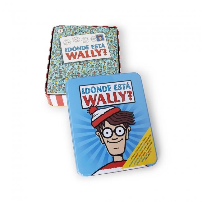 ¿DÓNDE ESTÁ WALLY? - EN UNA CAJA METÁLICA QUE CONTIENE CINCO INCREÍBLES LIBROS "ROS"