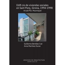 EDIFICIO DE VIVIENDAS SOCIALES EN SANT PONÇ, GIRONA, 1994-1998. ARCADI PLA I MAS