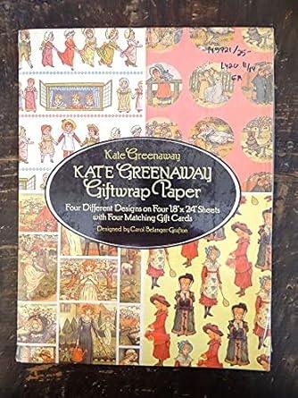 KATE GREENAWAY. GIFTWRAP PAPER