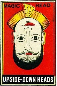 UPSIDE- DOWN HEADS (24 POSTCARDS)