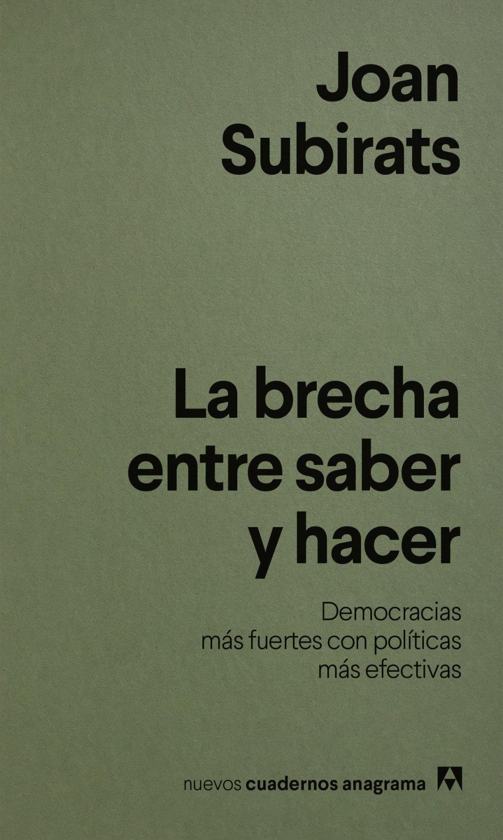 BRECHA ENTRE SABER Y HACER, LA "DEMOCRACIAS MAS FUERTES CON POLITICAS MAS EFECTIVAS"