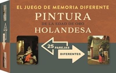 JUEGO DE MEMORIA DIFERENTE PINTURA DE LA EDAD DE ORO HOLANDESA "25 PAREJAS DIFERENTES"