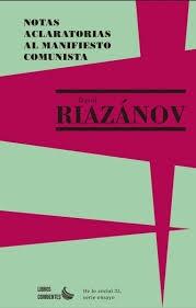 NOTAS ACLARATORIAS AL MANIFIESTO COMUNISTA