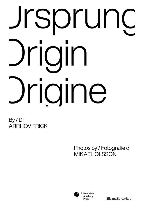URSPRUNG ORIGIN ORIGINE