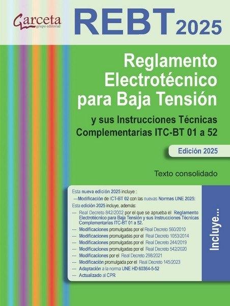 REBT 2025 "REGLAMENTO ELECTROTECNICO PARA BAJA TENSION"