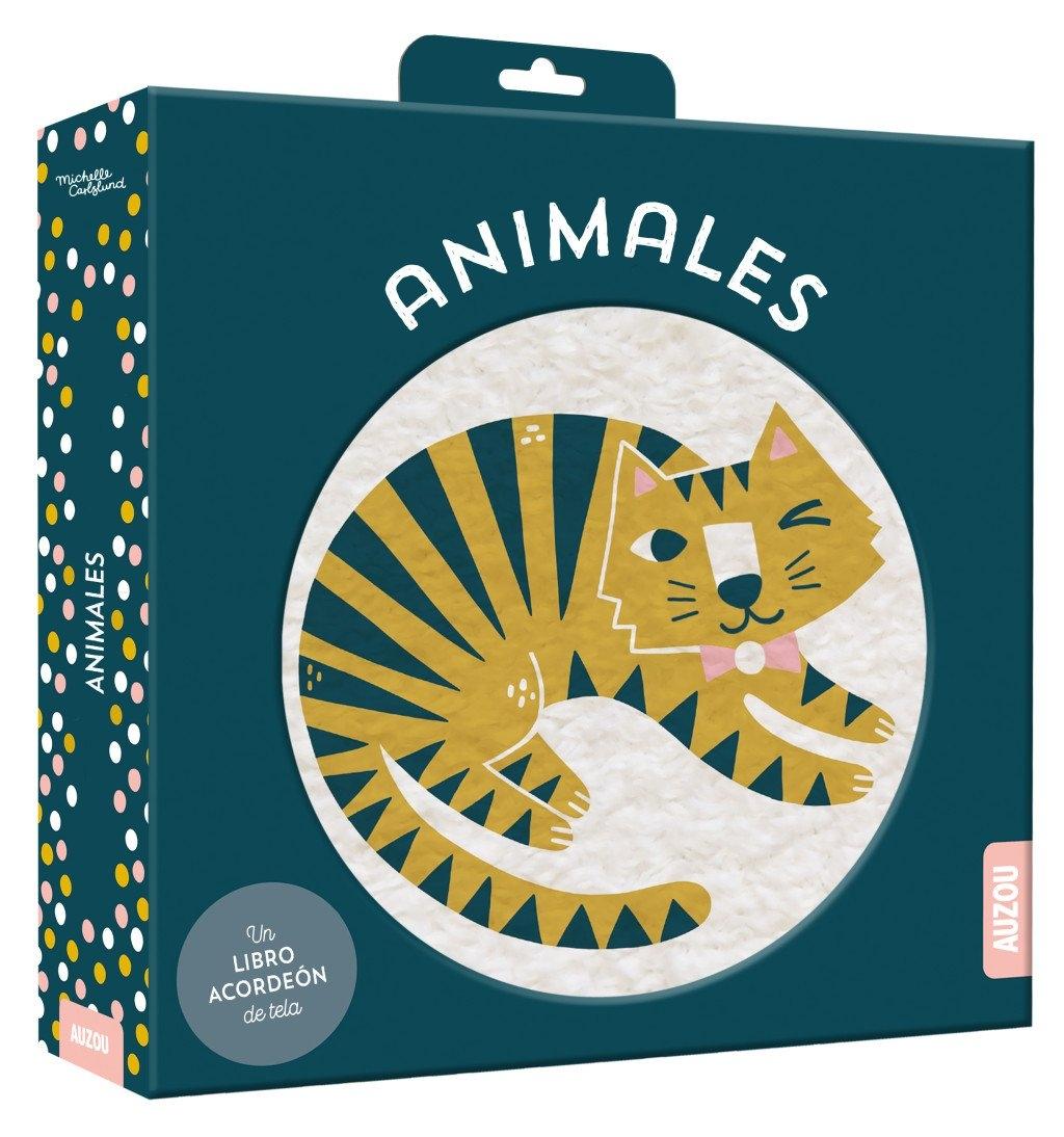 ANIMALES "UN LIBRO ACORDEON DE TELA"