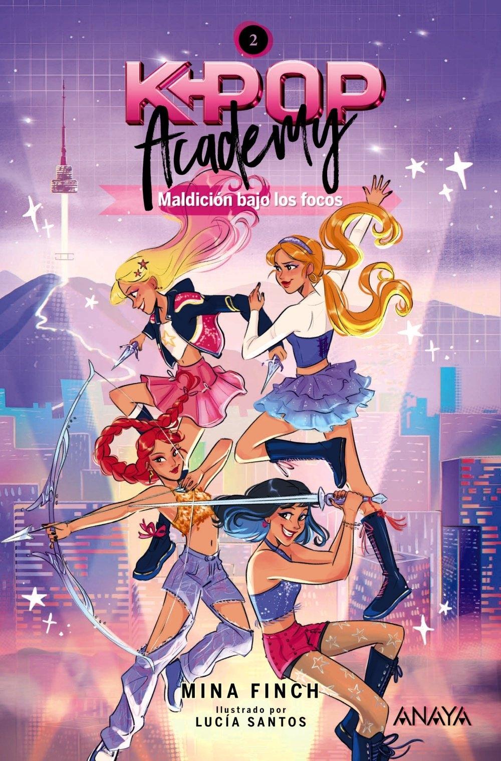 K-POP ACADEMY.MALDICIÓN BAJO LOS FOCOS.  "LIBRO 2"