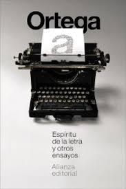 ESPIRITU DE LA LETRA Y OTROS ENSAYOS