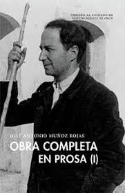 OBRA COMPLETA EN PROSA (I)