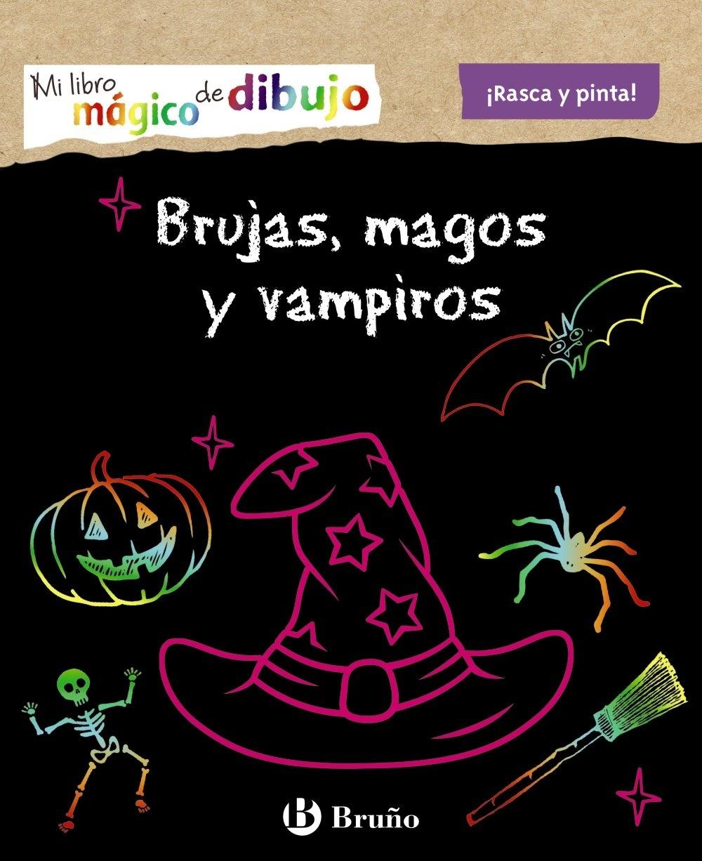 MI LIBRO MAGICO DE DIBUJO: BRUJAS, MAGOS Y VAMPIROS
