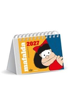 MAFALDA 2027 CALENDARIO  DE ESCRITORIO AMARILLO SIN CAJA