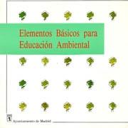 ELEMENTOS BASICOS PARA EDUCACION AMBIENTAL