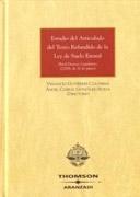 ESTUDIO DEL ARTICULADO DEL TEXTO REFUNDIDO DE LA LEY DEL SUELO ESTATAL. REAL DECRETO LEGISLATIVO 2/2008.