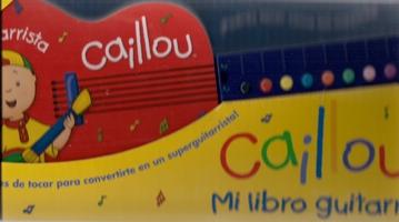 CAILLOU MI LIBRO GUITARRA