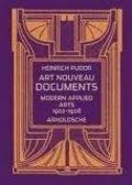 ART NOUVEAU DOCUMENTS. MODERN APPLIED ARTS 1902-1908